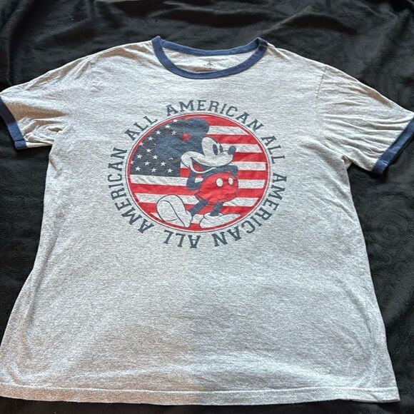 All American Mickey, Disney T-shirt - Picture 1 of 6